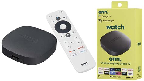 Onn. google tv 4k streaming box - The Onn 4K box is not running Google TV, ... Onn Android TV UHD . Walmart's new 4K streaming box is an impressive package for $30, complete with Android TV 10. See at Walmart.